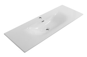 Изображение товара Раковина BelBagno Uno BB-8099-120, 121 см, керамика, белый