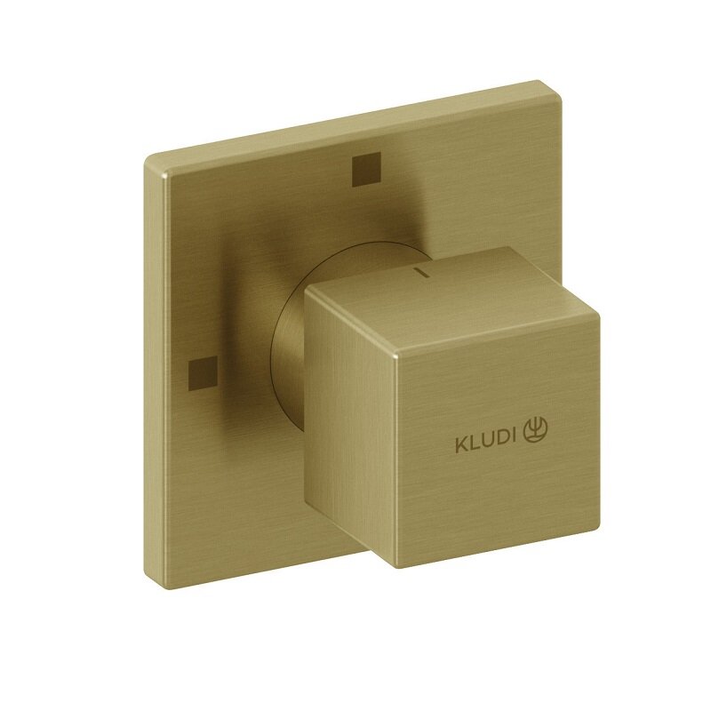 Изображение товара Переключатель потоков Kludi Decus 54846N075 Золото брашированное