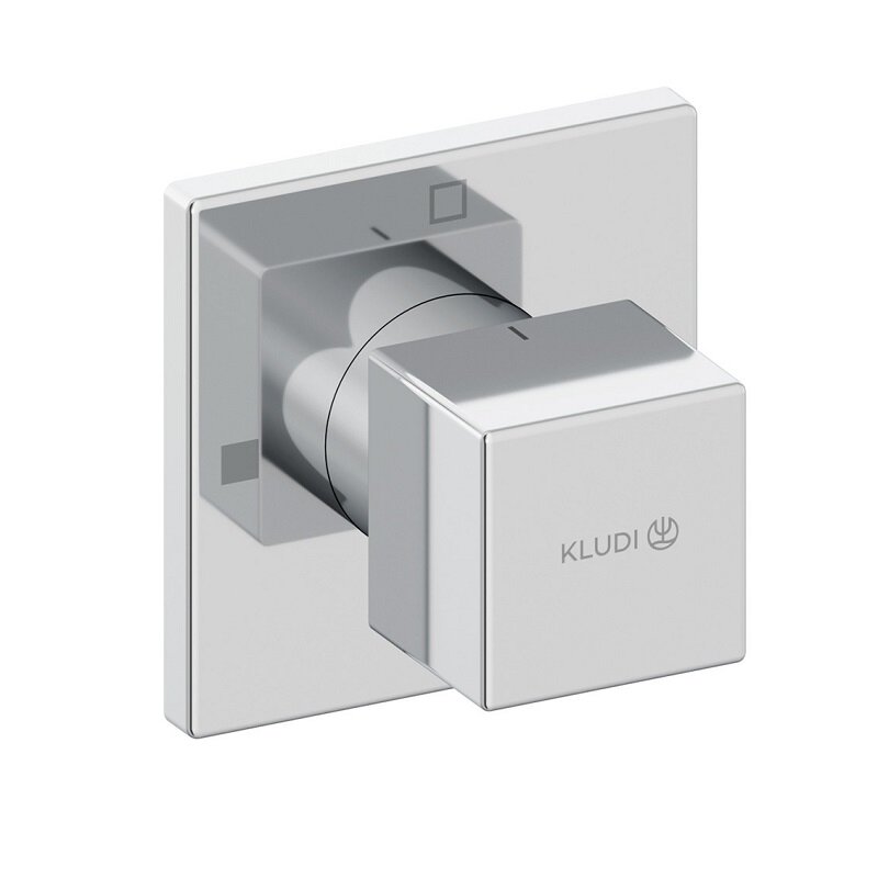 Изображение товара Переключатель потоков Kludi Decus 548470575 на 2 потребителя, хром