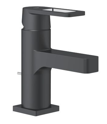 Изображение товара Смеситель для раковины Grohe Quadra, 32631KS0, черный бархат