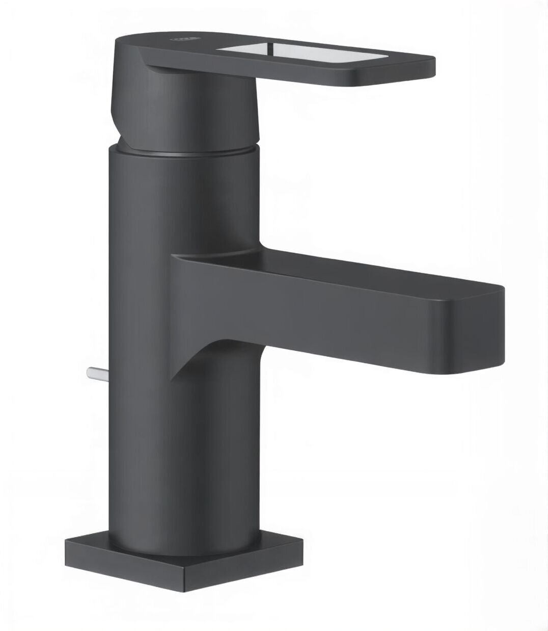 Изображение товара Смеситель для раковины Grohe Quadra черный бархат однорычажный