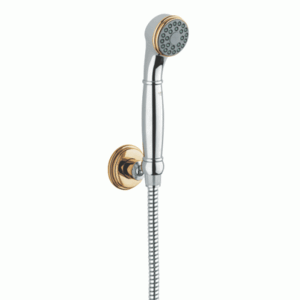 Изображение товара Душевой гарнитур Grohe Sinfonia 28976IG0 хром/золото с системой SpeedClean
