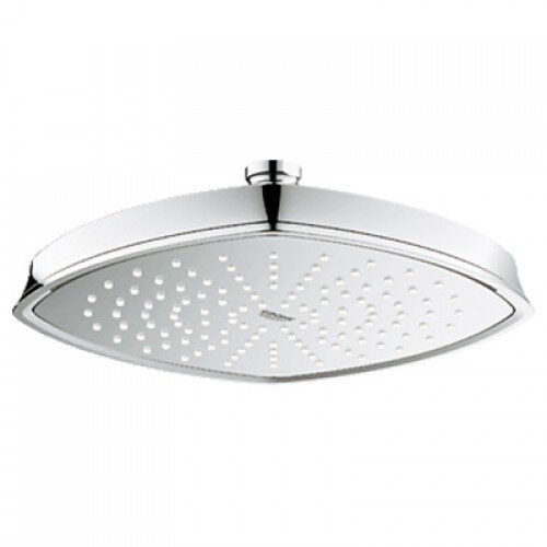 Изображение товара Верхний душ Grohe Rainshower Grandera 27974000, 22,1*22,1 см, 1 режим струи, без держателя, хром