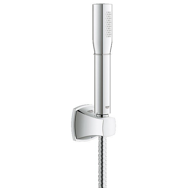Изображение товара Душевой гарнитур Grohe Rainshower Grandera Stick 27993000, хром Изображение товара Душевой гарнитур Grohe Rainshower Grandera Stick 27993000, хром