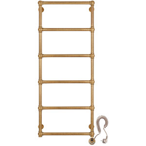 Изображение товара Полотенцесушитель электрический Secado Фалерони 1 4603777479657/4603777479749, ширина 60 см, высота 120 см, ТЭН слева/справа, цвет бронза