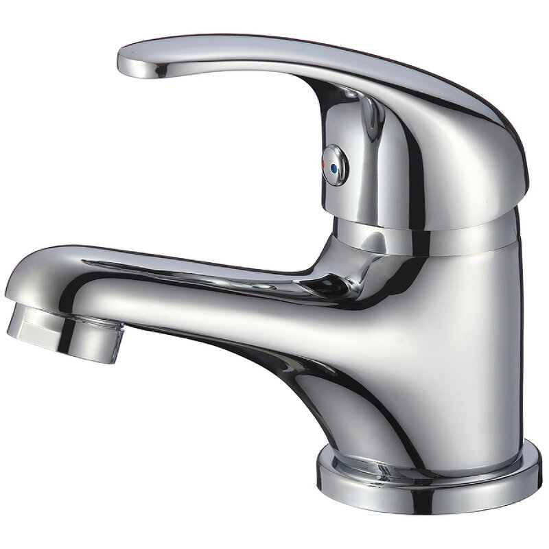 Изображение товара Смеситель для раковины WesnaArt Listok LIS01-210 хром однорычажный с керамическим картриджом Изображение товара Смеситель для раковины WesnaArt Listok LIS01-210 хром однорычажный с керамическим картриджом