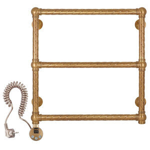 Изображение товара Электрический полотенцесушитель Secado Фалерони 1 Trenza, бронза, 40х60 см