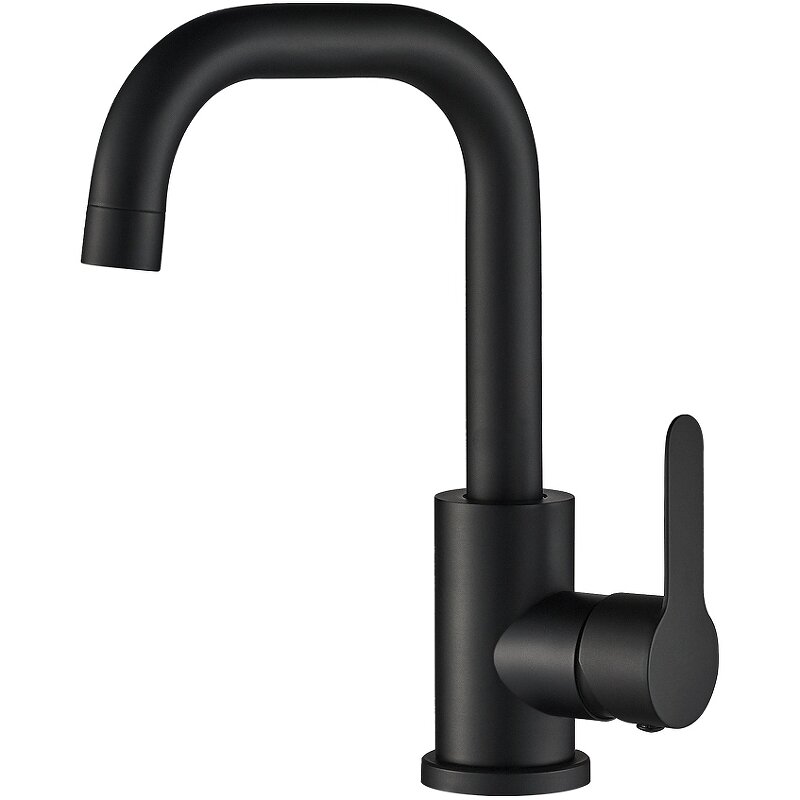 Изображение товара Смеситель для раковины WesnaArt Eko EKO05-250Black, черный матовый