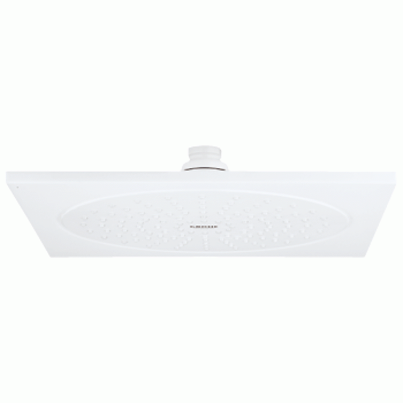 Изображение товара Верхний душ Grohe Rainshower F-series 27271LS0, 25,4*25,4 см, 1 режим струи, без держателя, белая луна