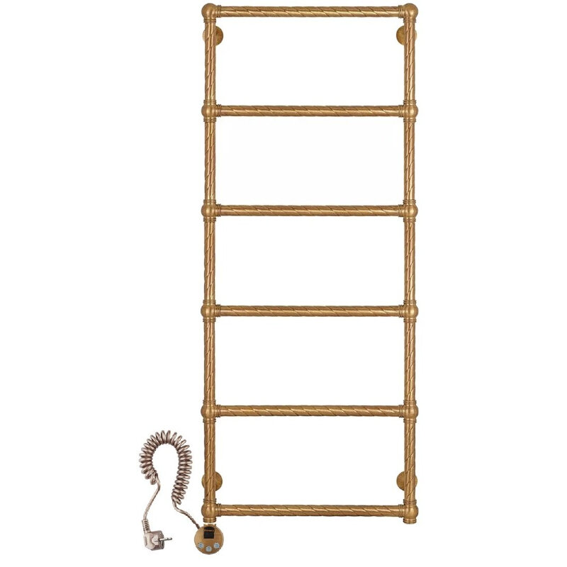 Изображение товара Электрический полотенцесушитель Secado Фалерони 1 Trenza 60х120 см бронза с ТЭН