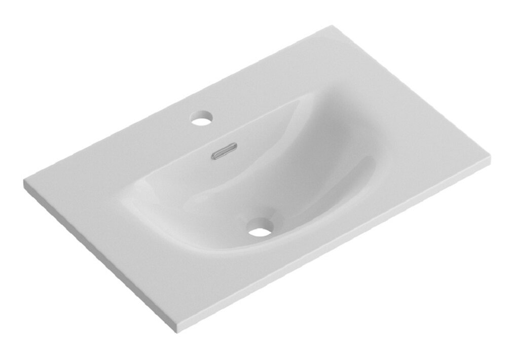 Изображение товара Раковина BelBagno BB-8099-3-60, 61 см, керамика, белый