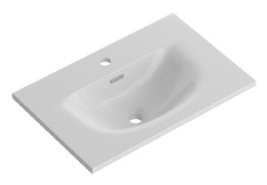 Изображение товара Раковина BelBagno BB-8099-3-60 61 см прямоугольная керамическая белая