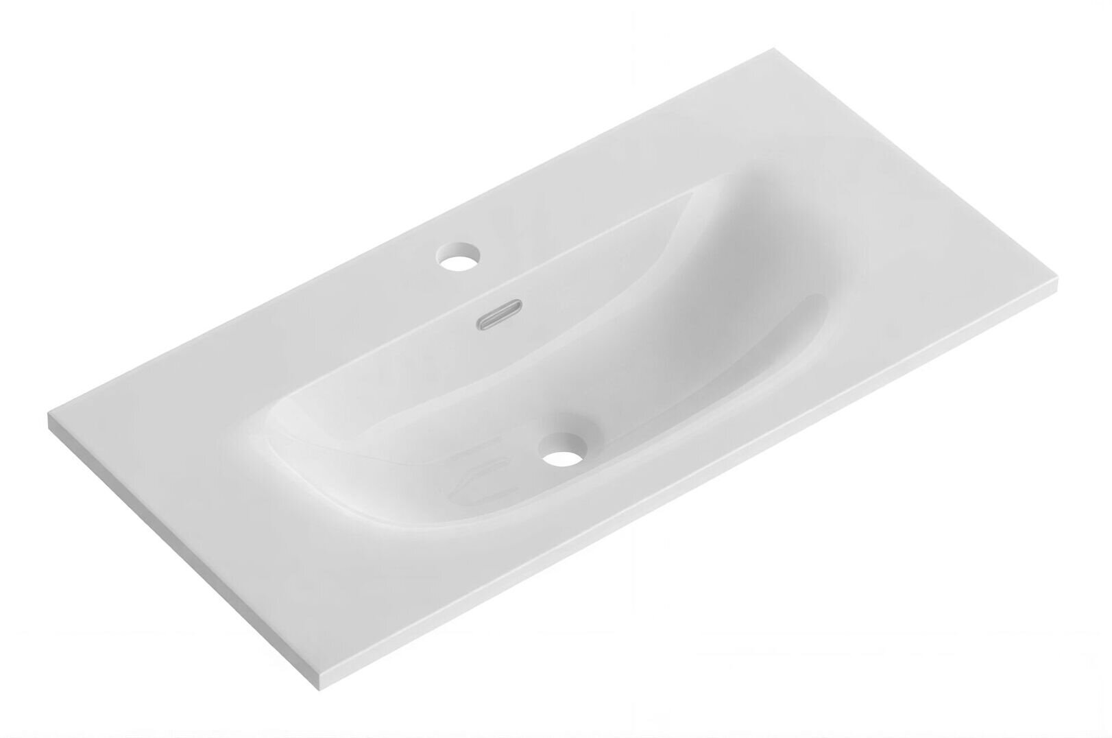Изображение товара Раковина BelBagno BB-8099-3-80, 80 х 40 см, керамика, белый
