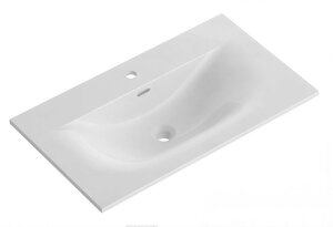 Изображение товара Раковина BelBagno BB-8099-3-90, 90 х 40 см, керамика, белый