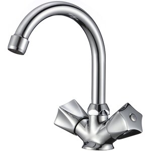 Изображение товара Смеситель для раковины WesnaArt Kamila KAM16-230-23110, хром, двухвентильный