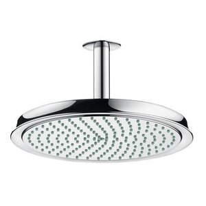 Изображение товара Верхний душ Hansgrohe Raindance Classic Air 240 27405000, 27х27 см, 1 режим струи, с держателем, хром