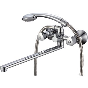 Изображение товара Смеситель для ванны и душа WesnaArt Teplo TEP04-320, с душевым гарнитуром, хром