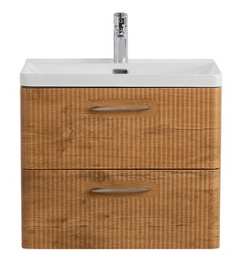 Изображение товара Тумба под раковину BelBagno Due-600-2C-SO-RN-P, 60 см, подвесная, Rovere Nature