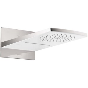 Изображение товара Верхний душ Hansgrohe  Raindance Rainfal 180 2jet 28433400, белый/хром