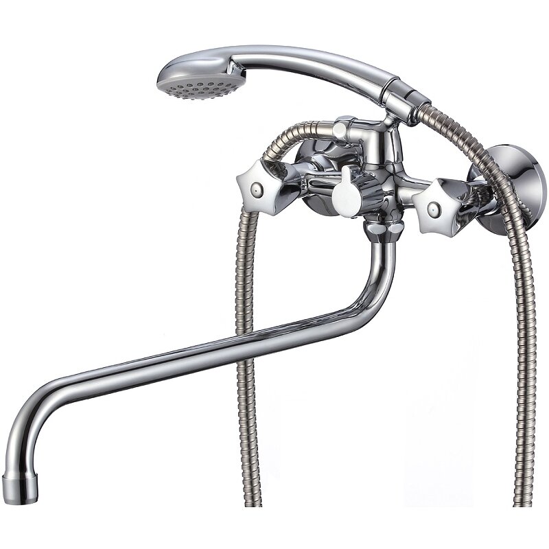 Изображение товара Смеситель WesnaArt Kamila KAM16-322-23241 для ванны и душа Изображение товара Смеситель WesnaArt Kamila KAM16-322-23241 для ванны и душа