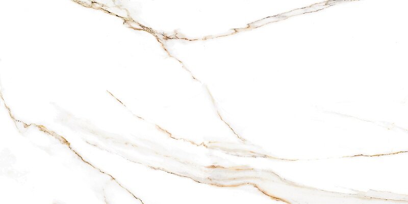 Изображение товара Керамогранит Alma Ceramica Extra Calacatta 57x114 см матовый белый мрамор