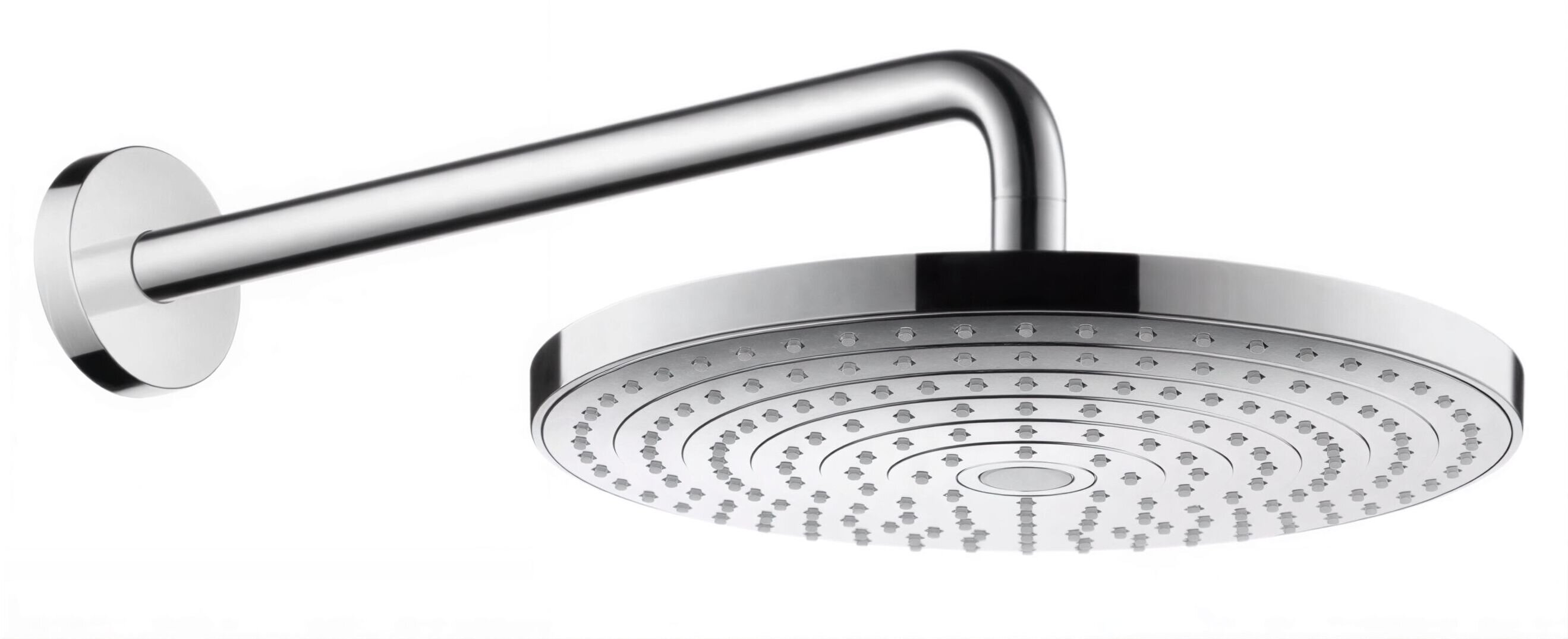 Изображение товара Верхний душ Hansgrohe Raindance Select S 300 2jet 27378000, с держателем, хром Изображение товара Верхний душ Hansgrohe Raindance Select S 300 2jet 27378000, с держателем, хром
