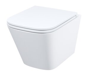 Изображение товара Подвесной унитаз Iddis Bild Q BIQRDSEi25, безободковый, сиденье микролифт, белый