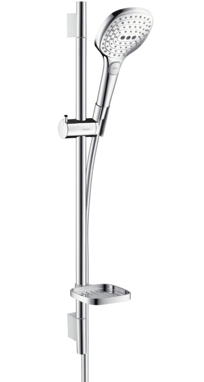 Изображение товара Душевой гарнитур Hansgrohe Raindance Select E120 3jet 26620000, 70 см, 3 режима струи, хром
