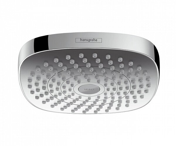Изображение товара Верхний душ Hansgrohe Croma Select E 180 26524000 хром 2 типа струи