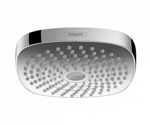 Изображение товара Верхний душ Hansgrohe Croma Select E 180 26524000, 18х18 см, 2 типа струи, без держателя, хром