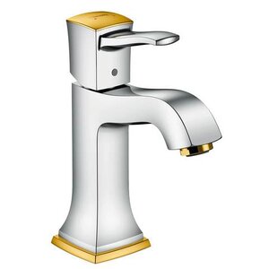 Изображение товара Смеситель для раковины Hansgrohe Metropol Classic, 31301090, хром/золото