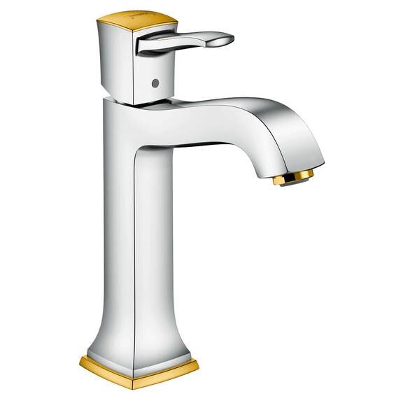 Изображение товара Смеситель для раковины Hansgrohe Metropol Classic 31302090 хром/золото