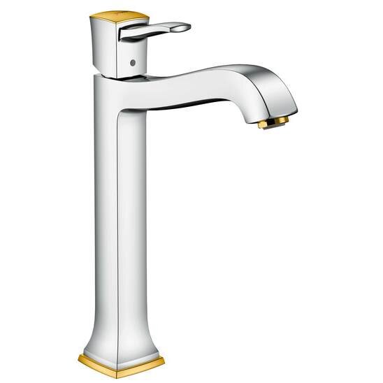 Изображение товара Смеситель для раковины Hansgrohe Metropol Classic 31303090 хром золото
