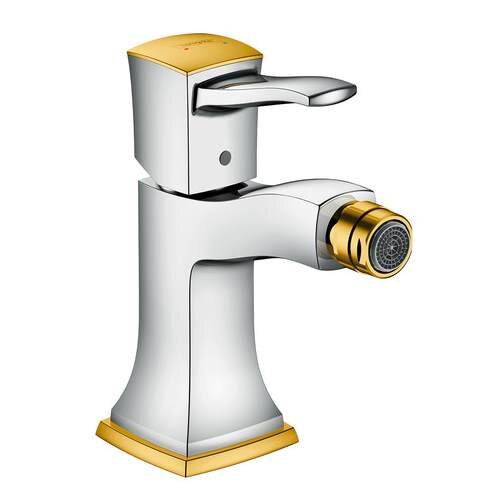 Изображение товара Смеситель для биде Hansgrohe Metropol Classic хром/золото, 5 л/мин