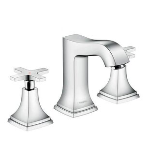 Изображение товара Смеситель для раковины Hansgrohe Metropol Classic 31306000 хром двухвентильный