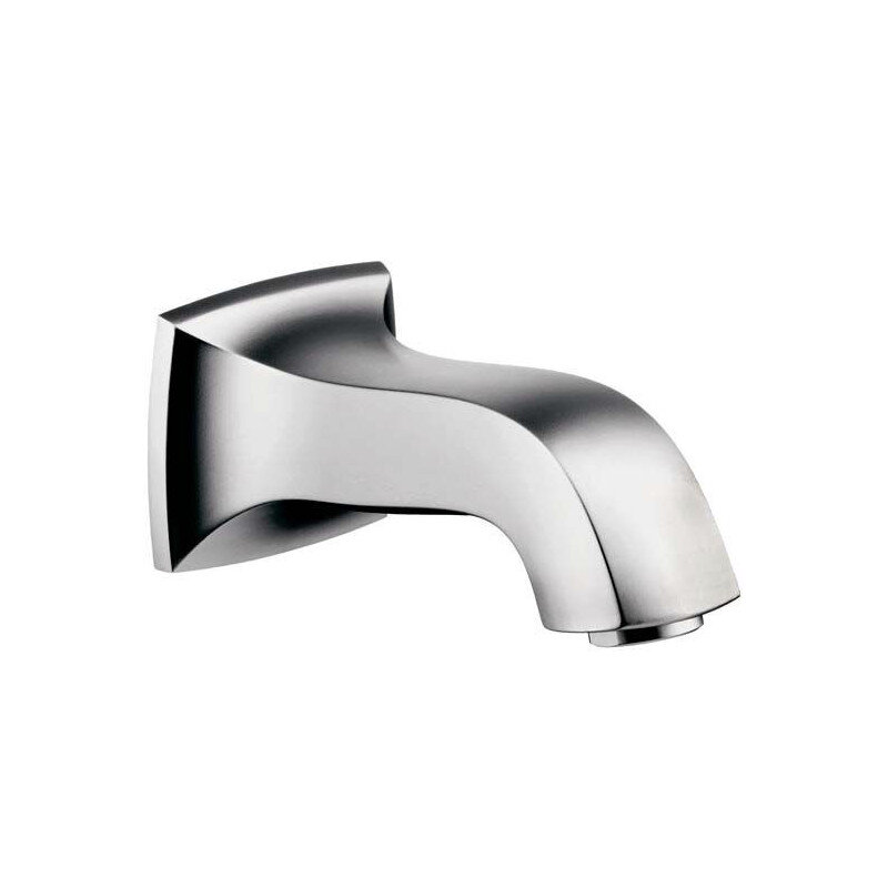 Изображение товара Излив на ванну Hansgrohe Metropol хром 158 мм монтаж на стену