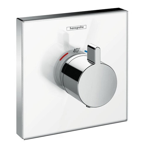 Изображение товара Смеситель для душа Hansgrohe ShowerSelect, 15734400, термостатический, белый/хром Изображение товара Смеситель для душа Hansgrohe ShowerSelect, 15734400, термостатический, белый/хром