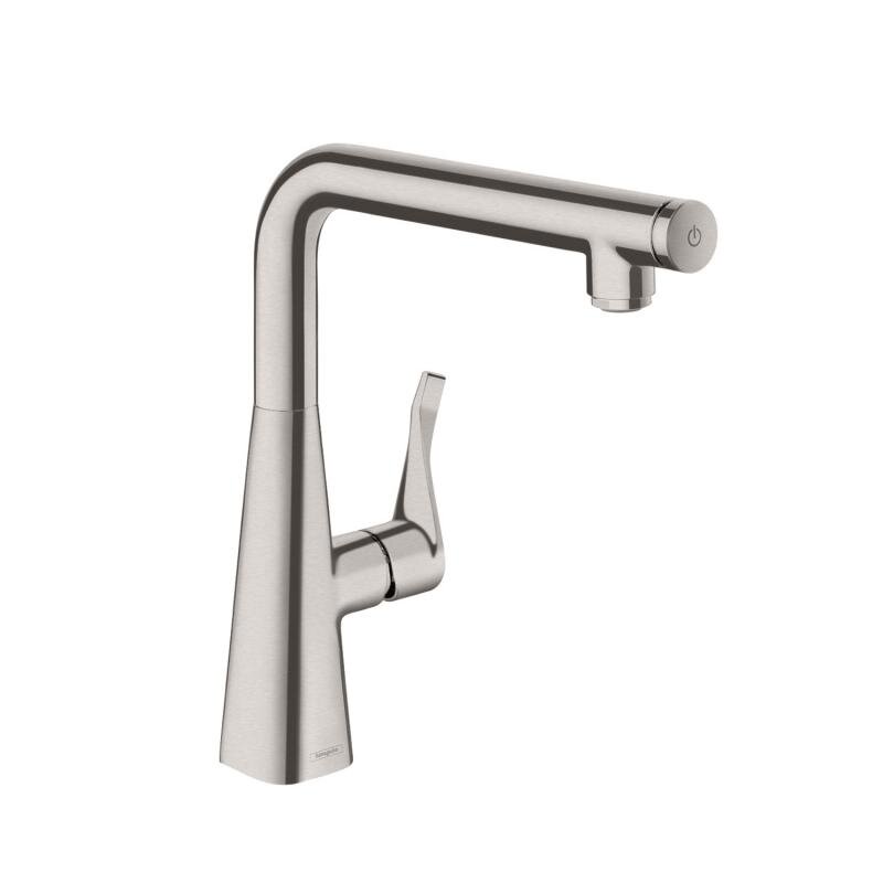 Изображение товара Смеситель для кухонной мойки Hansgrohe Metris Select 14847800 Г-образный