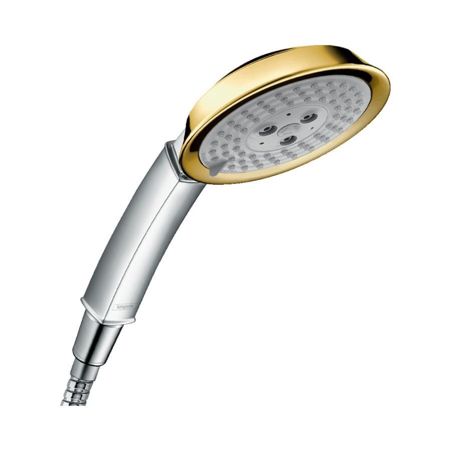Изображение товара Душевая лейка Hansgrohe Raindance Classic 100 Air 3jet хром/золото