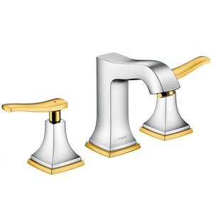 Изображение товара Смеситель для раковины Hansgrohe Metropol Classic, 31330090, хром/золото