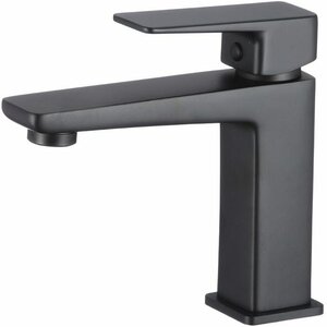 Изображение товара Смеситель для раковины WesnaArt Narcis NAR06-210BL-25100 черный матовый