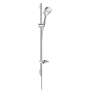 Изображение товара Душевой гарнитур Hansgrohe Raindance Select E 120 EcoSmart /Unica'S Puro, 26623000, 3 режима струи, хром