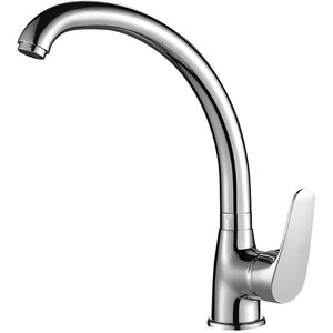 Изображение товара Смеситель для кухонной мойки WesnaArt Ocean OCE12-120 хром однорычажный поворотный