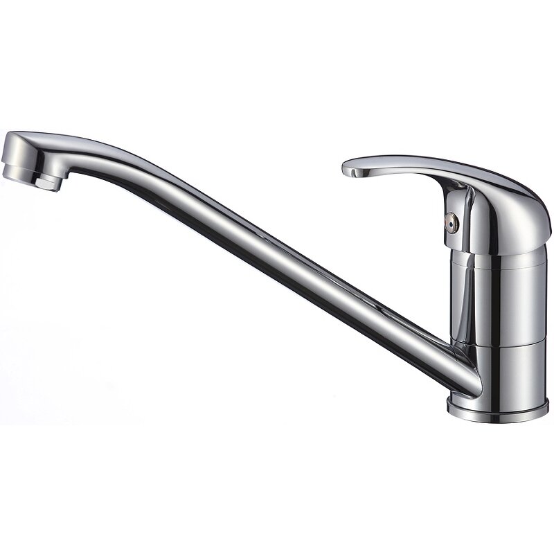 Изображение товара Смеситель для кухонной мойки WesnaArt Listok LIS01-130 хром управление однорычажное