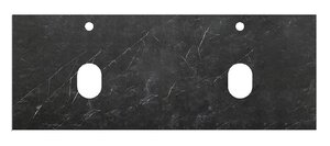 Изображение товара Столешница BelBagno KEP-120-2-MNO 120 см керамогранит Marmo Nero Opaco Италия