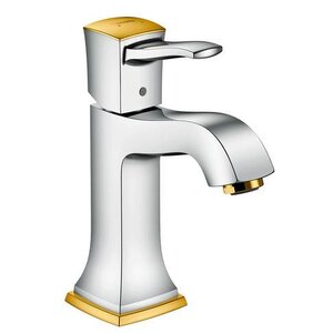 Изображение товара Смеситель для раковины Hansgrohe Metropol Classic, 31300090, хром/золото