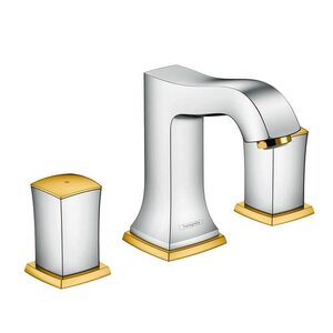 Изображение товара Смеситель для раковины Hansgrohe Metropol Classic, 31304090, хром/золото