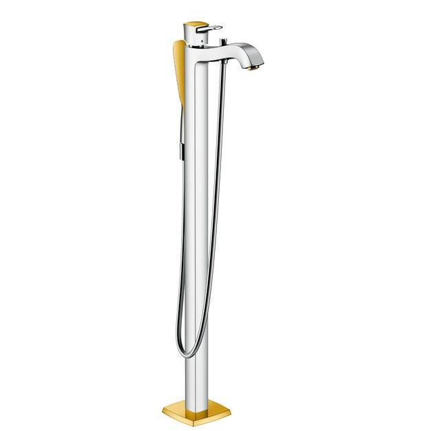 Изображение товара Смеситель для ванны и душа Hansgrohe Metropol Classic 31445090 хром/золото