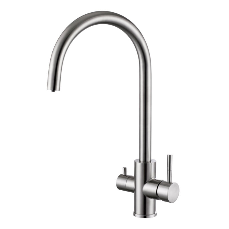 Изображение товара Смеситель для кухонной мойки WesnaArt Eco EKO05-111 с подключением к фильтру, сатин
