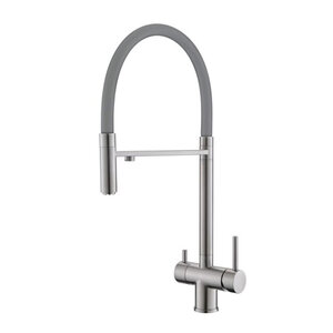 Изображение товара Смеситель для кухонной мойки WesnaArt Eco EKO05-161, с подключением к фильтру, сатин